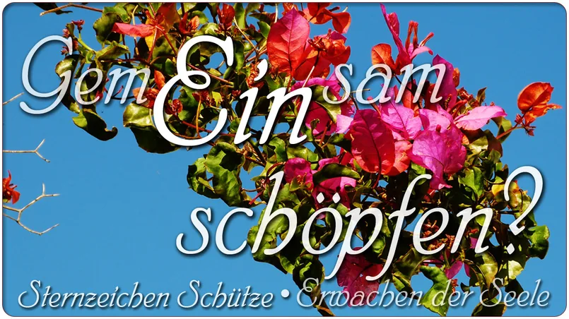 GemEINsam schöpfen?