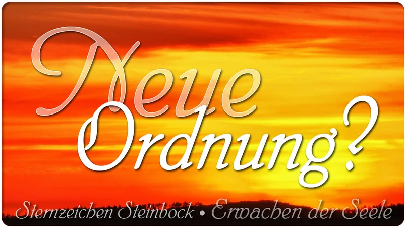 Neue Ordnung?