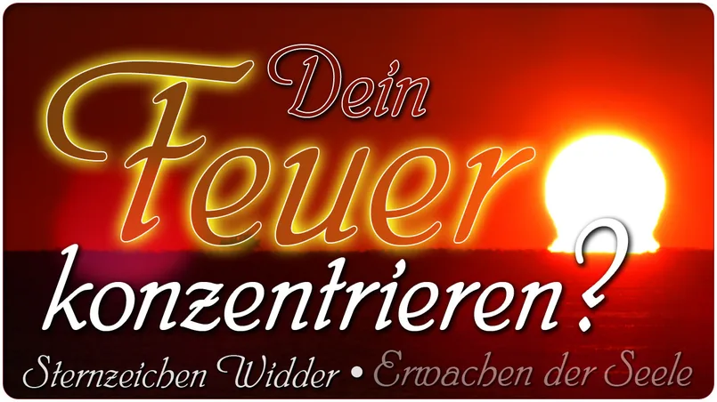 Dein Feuer konzentrieren?