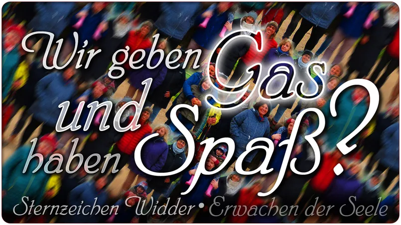 Wir geben Gas und haben Spaß?