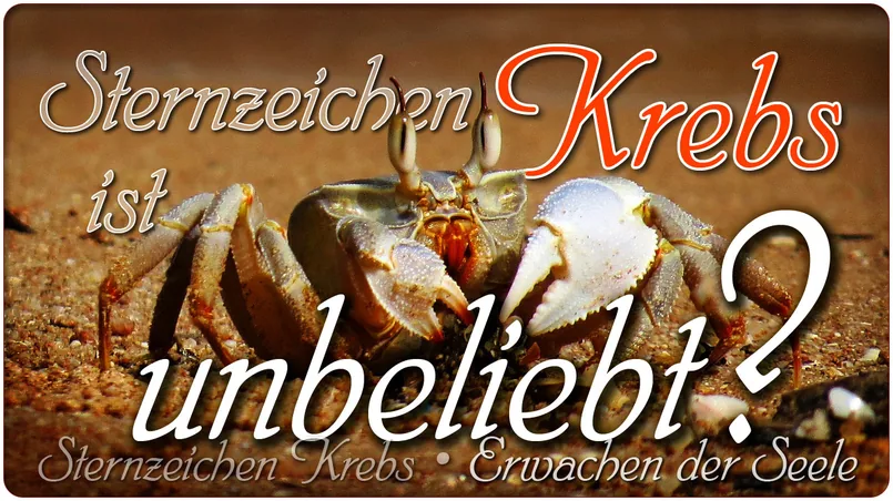 Sternzeichen Krebs ist unbeliebt?