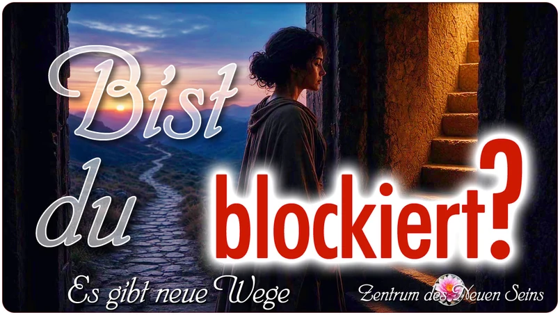 Ein Mensch steht in warmem Licht vor einer letzten inneren Schwelle. Der Weg hinter ihm ist lang, die Haltung aufrecht - und doch haelt ihn etwas Unsichtbares zurueck.