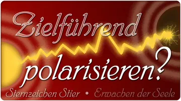 Zielführend polarisieren?